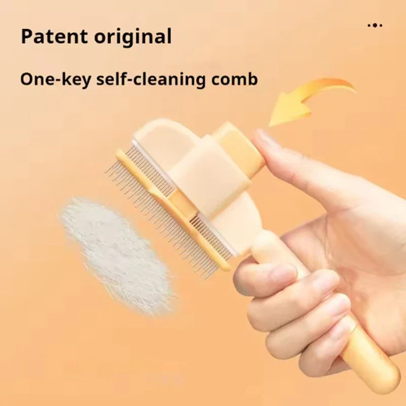 Pet Dog Hair Brush Cat Brush Comb Pets Hair Remover for Dogs Cats Grooming Comb for Long Hair Accessories Pet Products